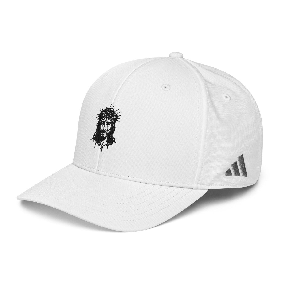 Jesus with crown thorns adidas performance cap