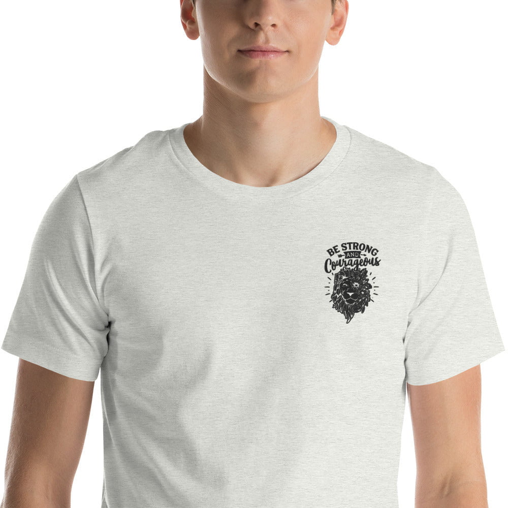 Be Strong and Courageous Lion T-Shirt