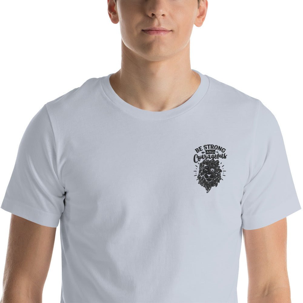 Be Strong and Courageous Lion T-Shirt