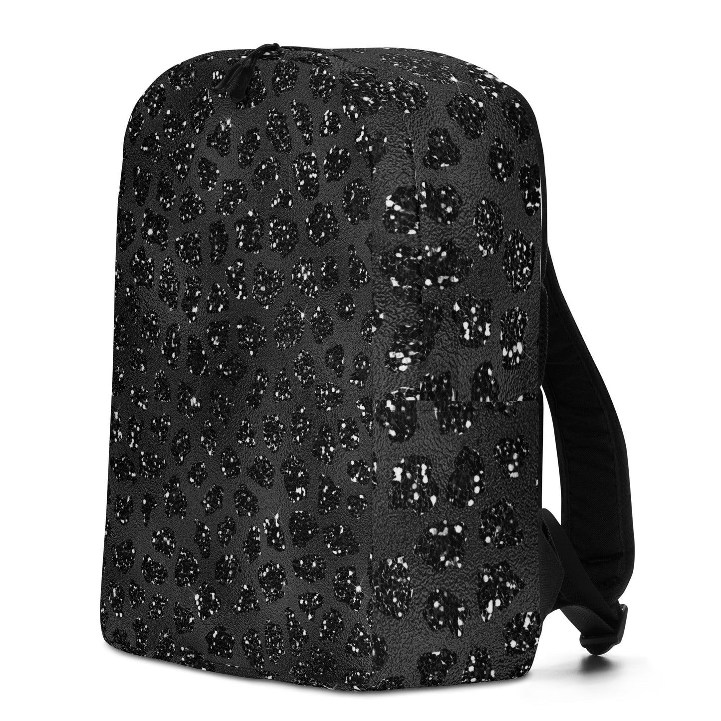 Black Glitter Backpack