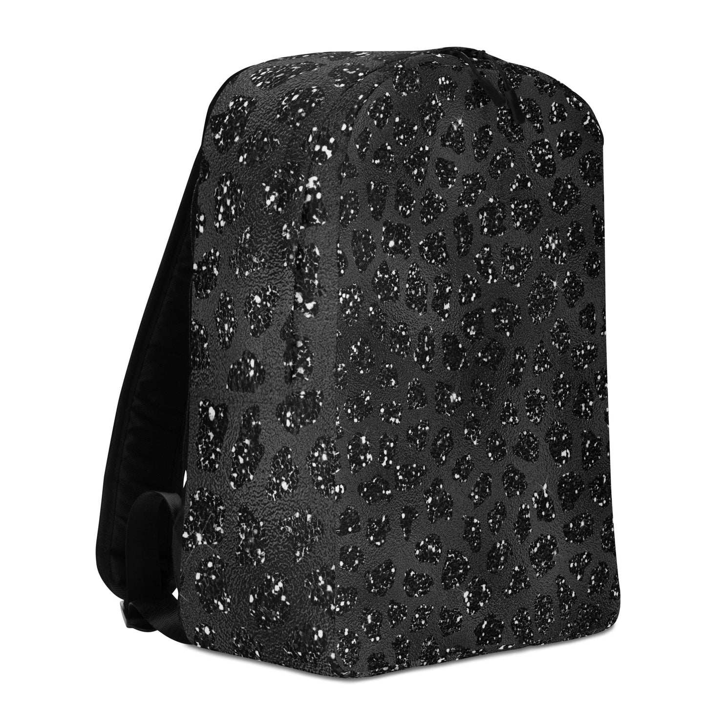 Black Glitter Backpack