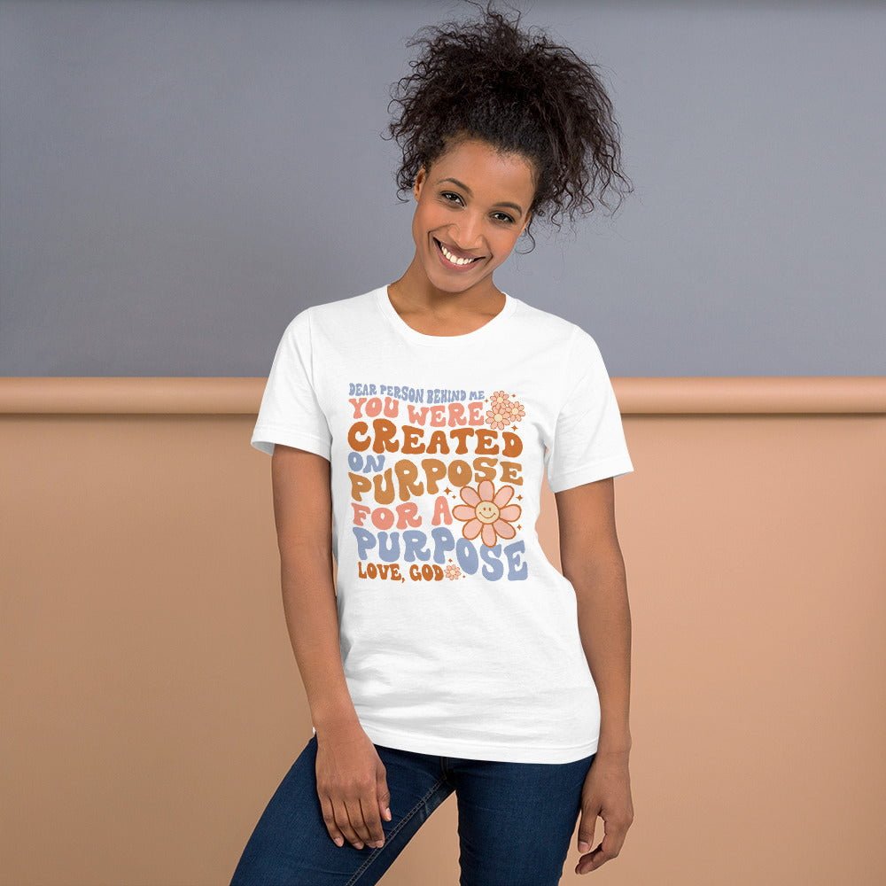 Dear Person Behind Me Unisex t-shirt