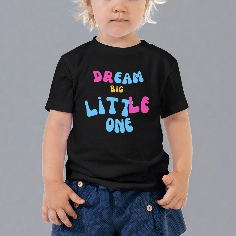 Dream Big Little One Toddler Short Sleeve Tee