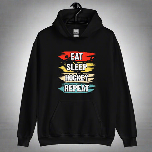 Eat Sleep Hockey Hoodie