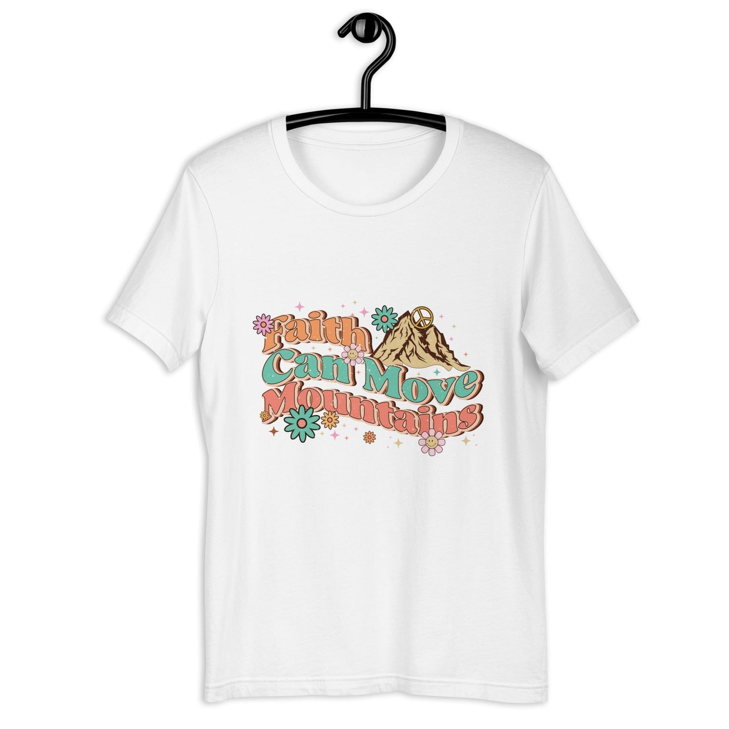 Faith can move moutain t-shirt