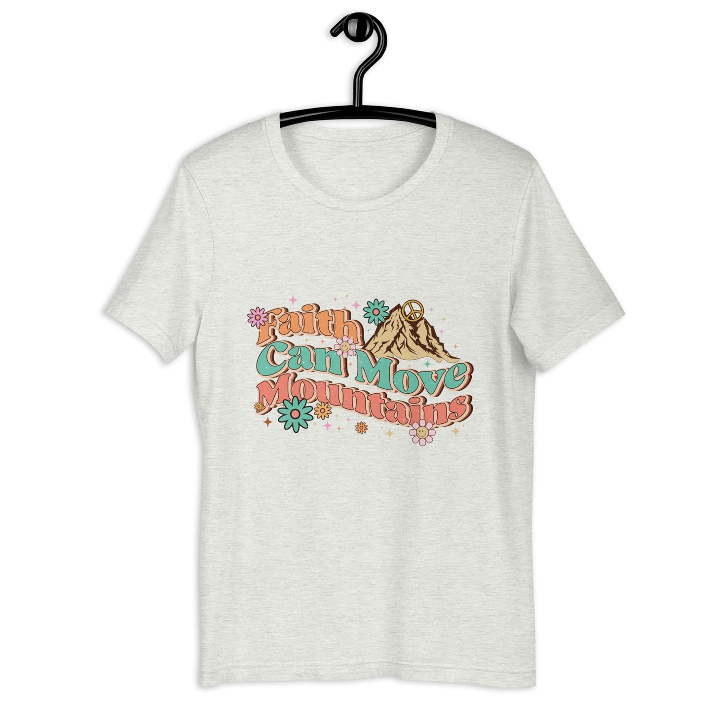 Faith can move moutain t-shirt