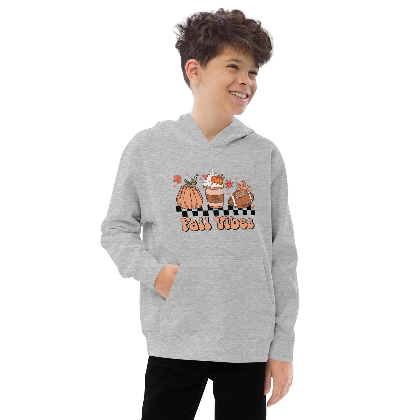 Fall Vibes Kids Hoodie