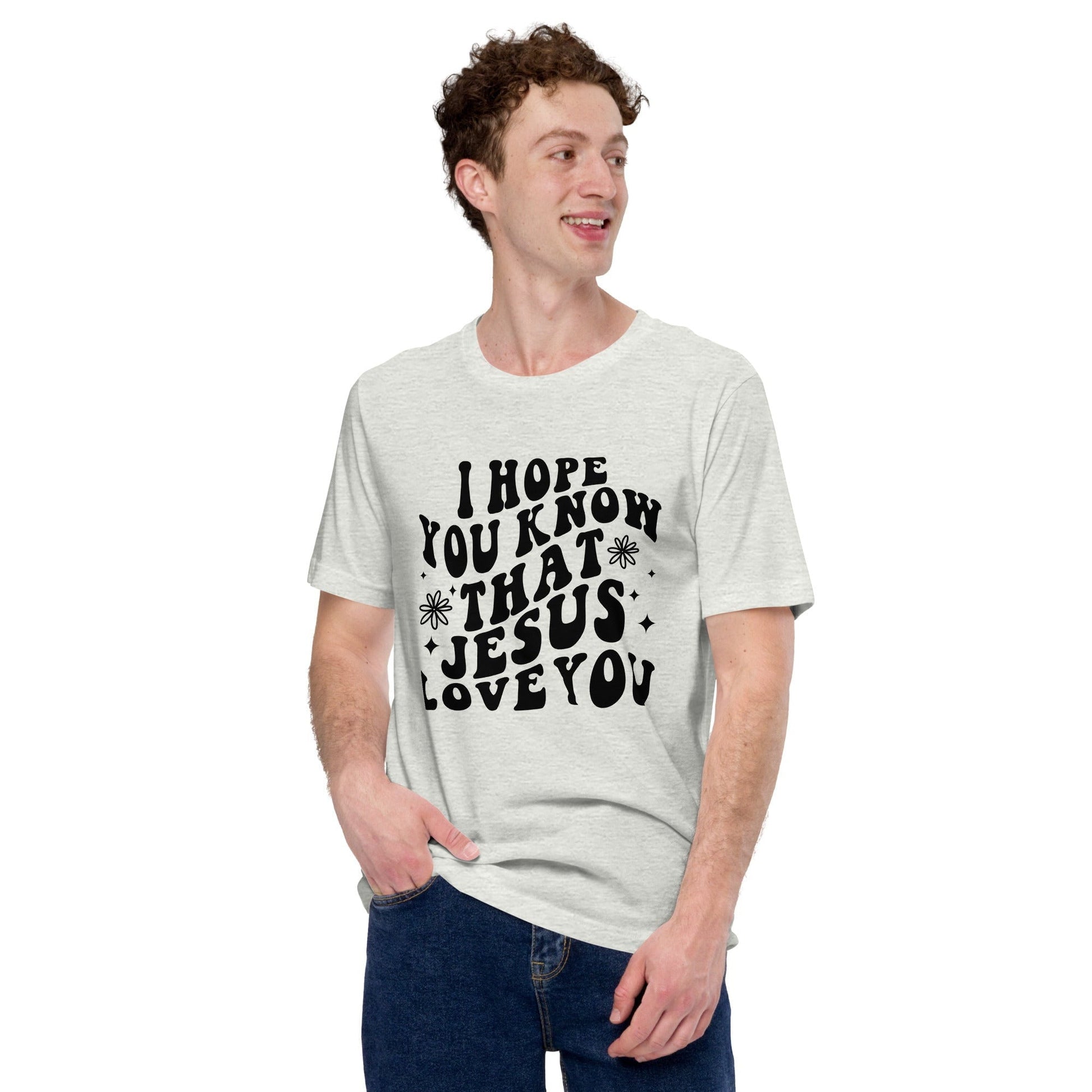 Jesus loves you Unisex t-shirt