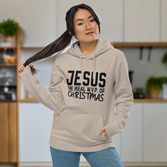 Jesus The Real M.V.P of Christmas hoodie