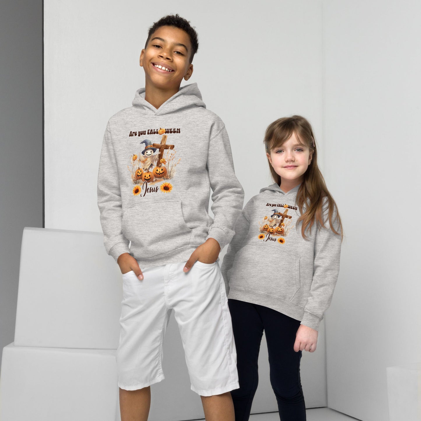 Kids' Falloween for Jesus Hoodie