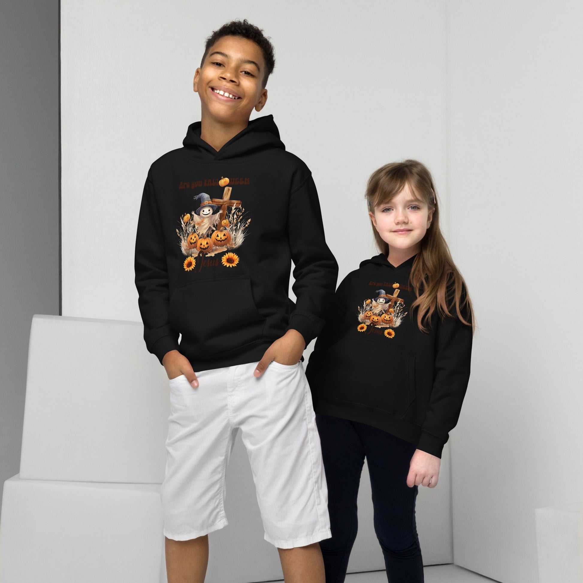 Kids' Falloween for Jesus Hoodie