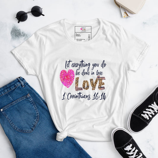 Love in Action Women's short sleeve t-shirt