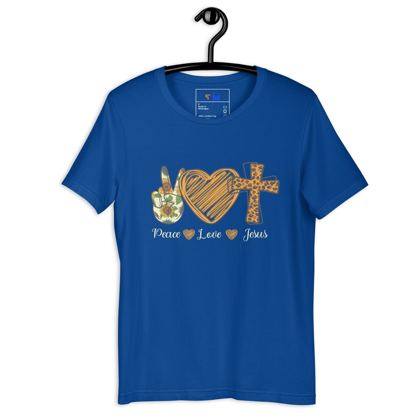 Peace Love Jesus t-shirt