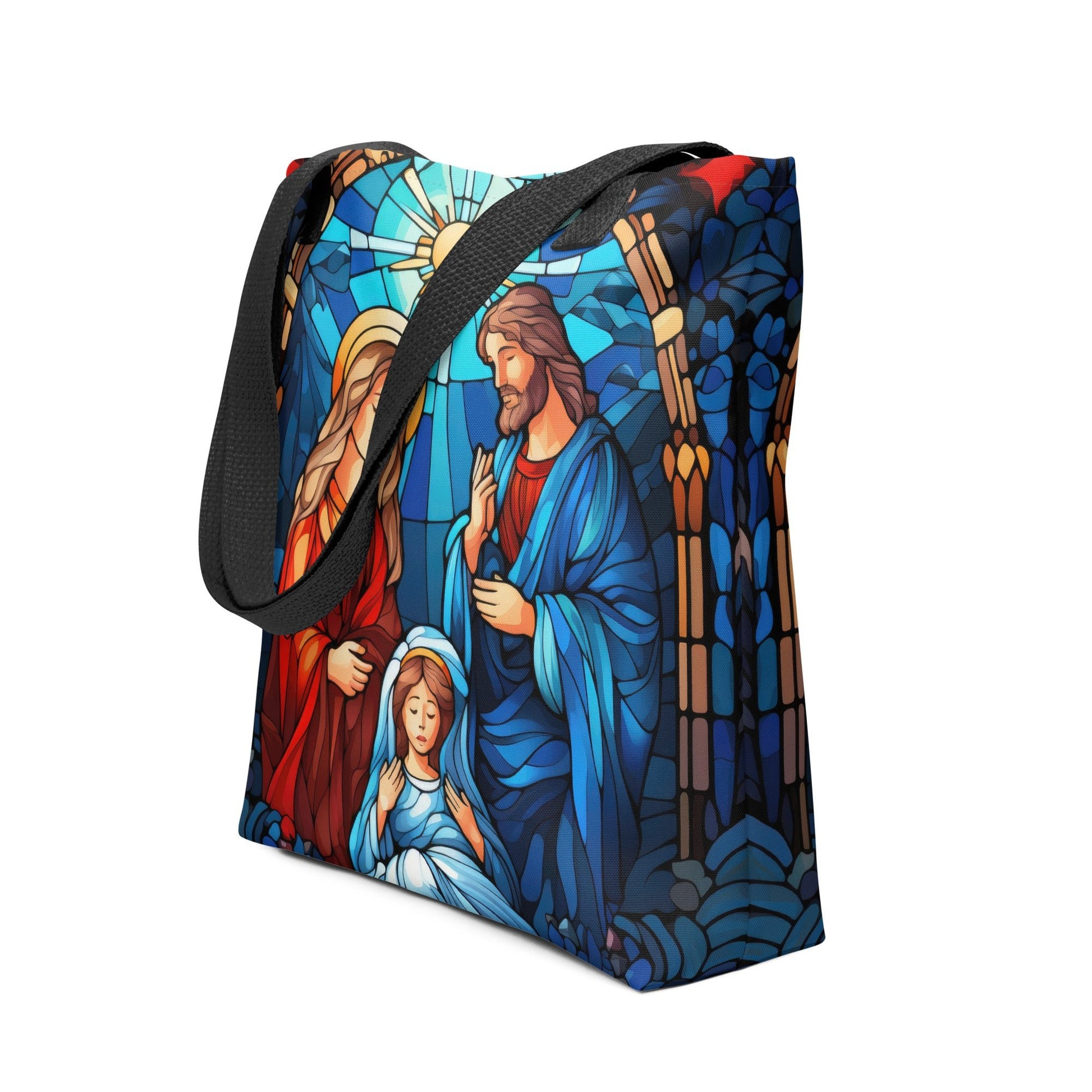 Stained Glass Christmas Tote bag
