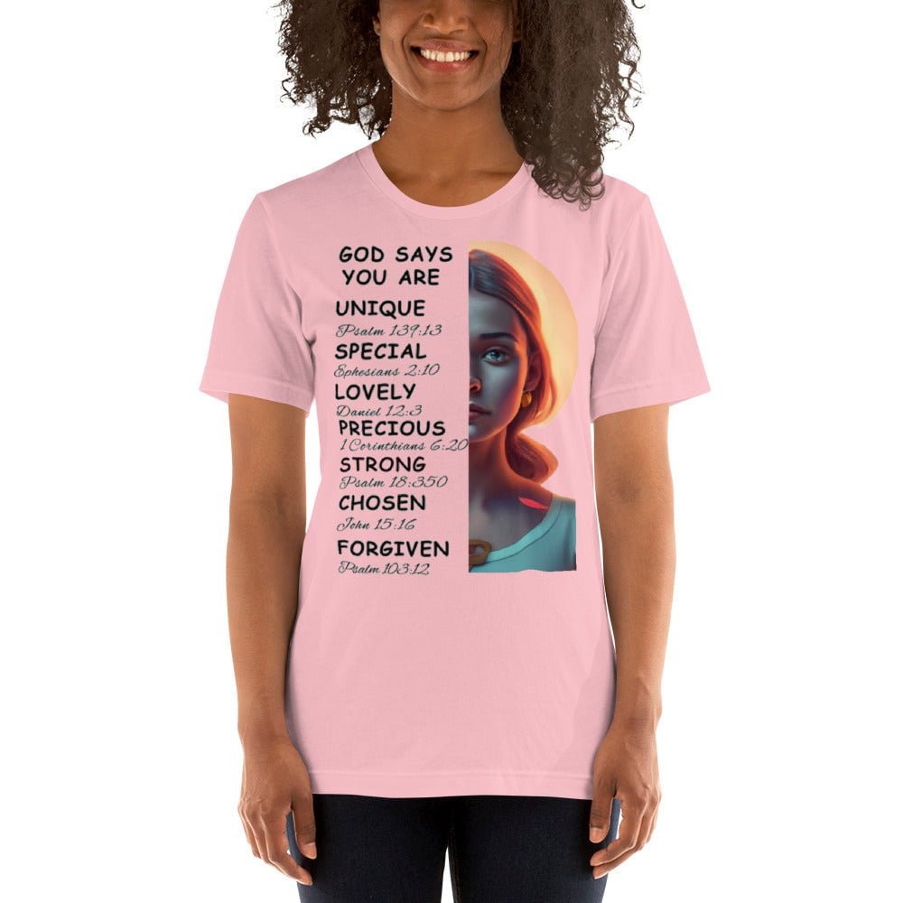 Sublimation christian t-shirt