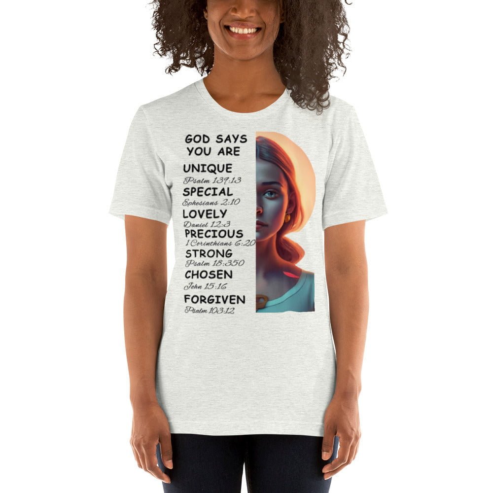 Sublimation christian t-shirt