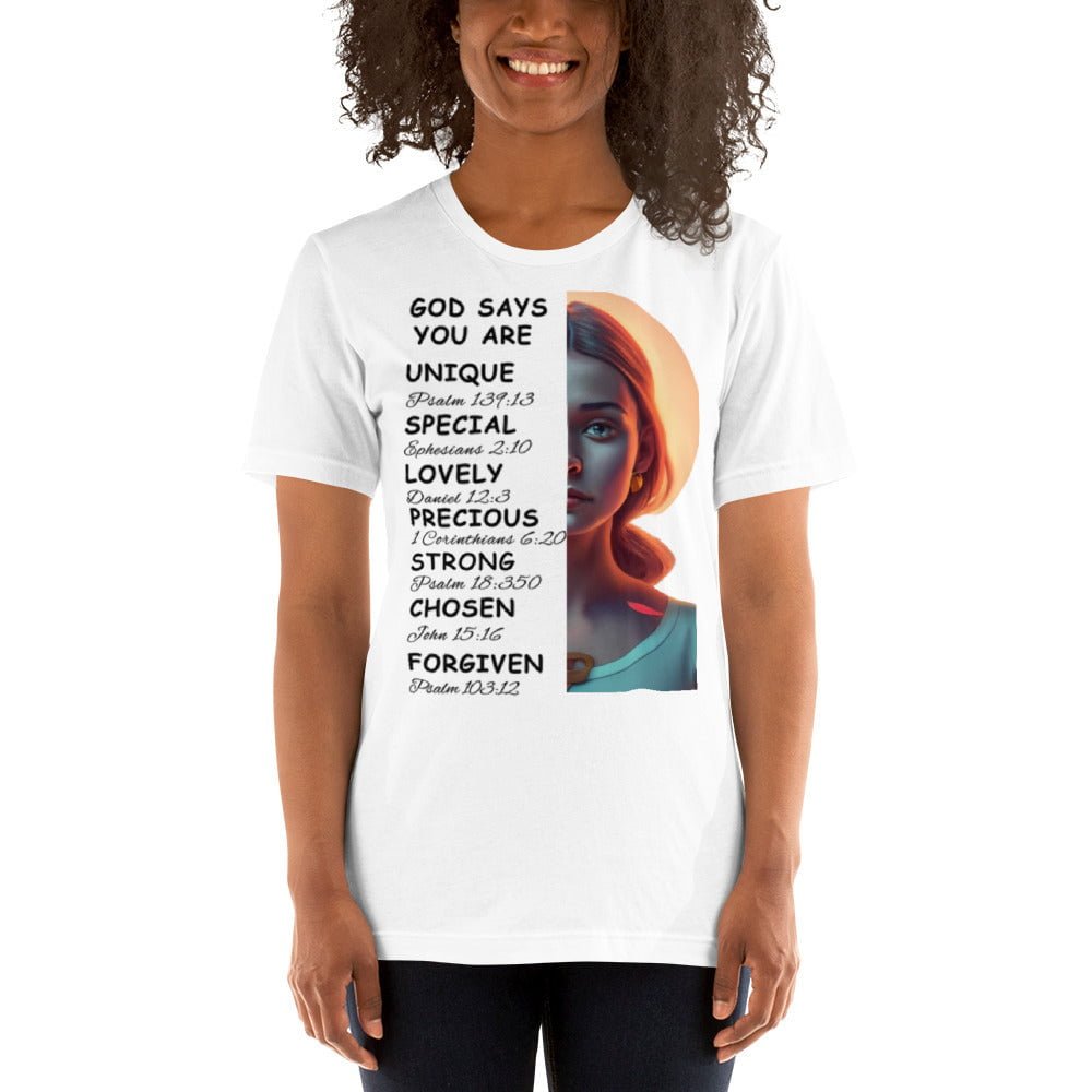 Sublimation christian t-shirt