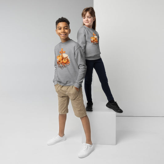 Thankful Sweatshirt for Kids