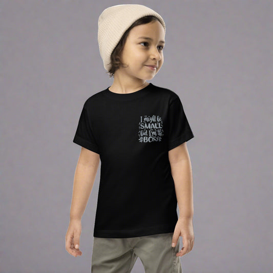 The Little Boss Toddler Tee