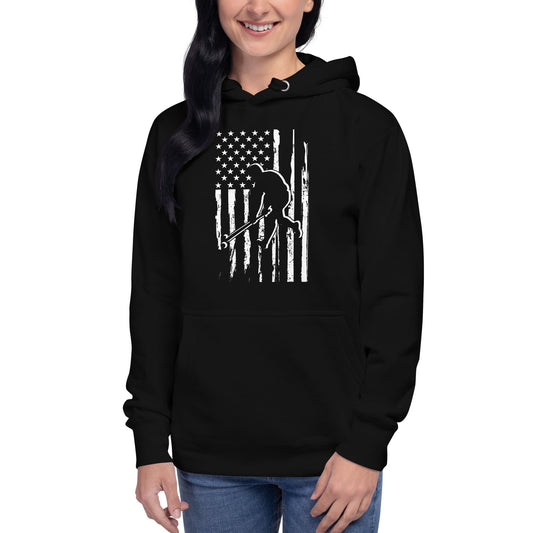 USA Flag Hockey Hoodie