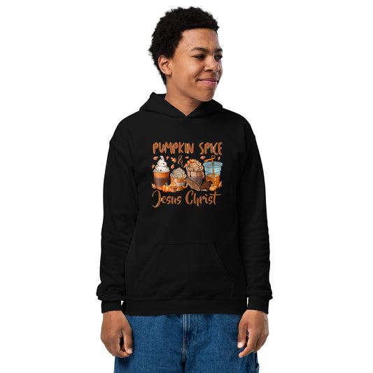 Youth Pumpkin Spice Jesus Christ Hoodie